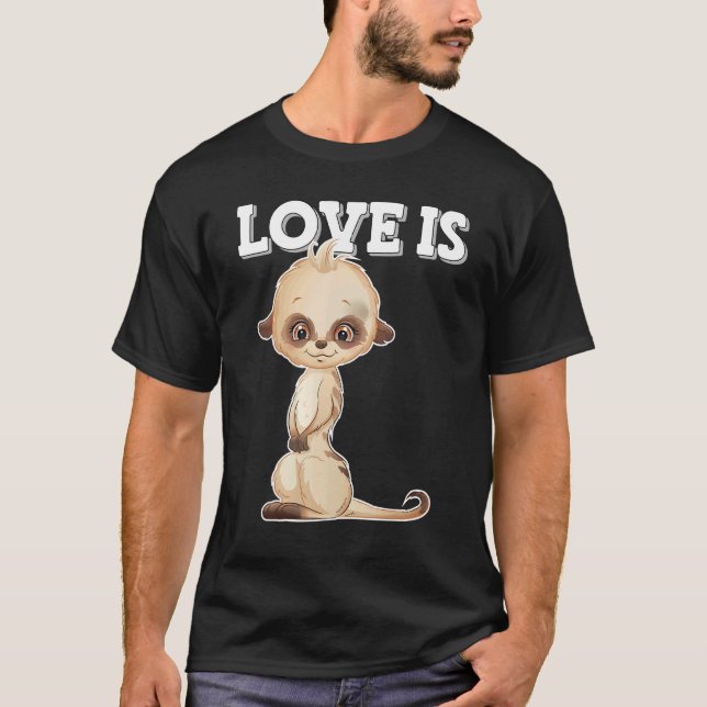 Erdmännchen T-Shirt (Vorderseite)