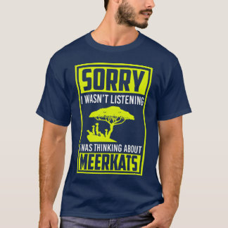 Erdmännchen Tier Süßer Junge T-Shirt