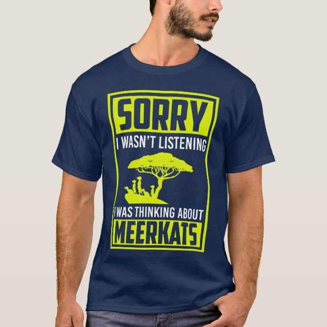 Erdmännchen Tier Süßer Junge T-Shirt (Vorderseite)