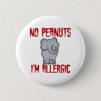 Erdnuss-Allergie Button