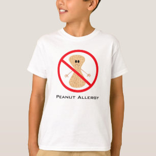 Erdnuss-freies Allergie-Shirt T-Shirt