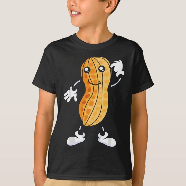 Erdnuss Grafisches Geschenk, Nut, Erdnuss T-Shirt (Vorderseite)