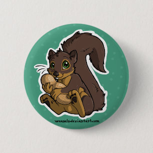 Erdnuss-Knopf Button