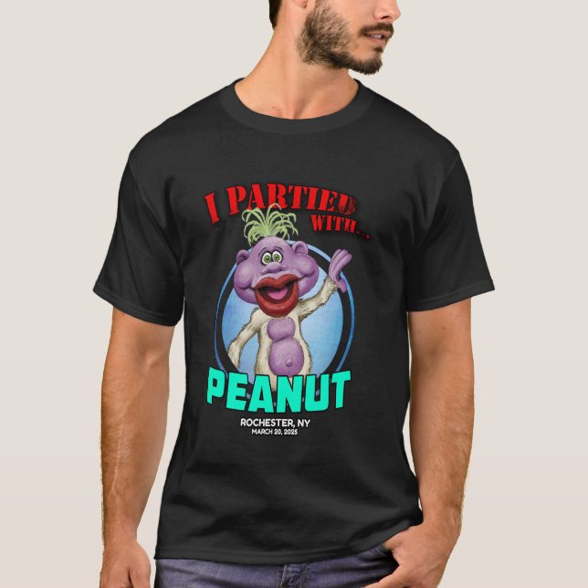 Erdnuss Rochester, NY (2025) T-Shirt (Vorderseite)