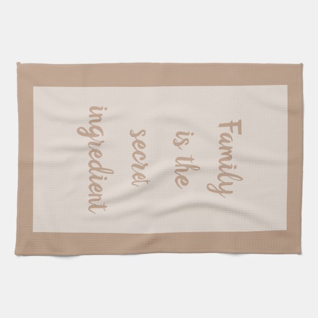 Erdnuss - weiß geschirrtuch (Horizontal)