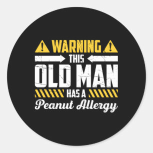 Erdnussallergie für Erdnussallergie Runder Aufkleber