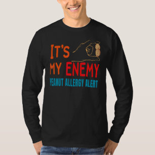 Erdnussallergie Warnhinweis 1 T-Shirt