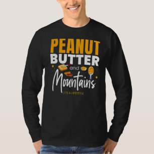 Erdnussbutter & Berge Jelly Food Graphic T-Shirt