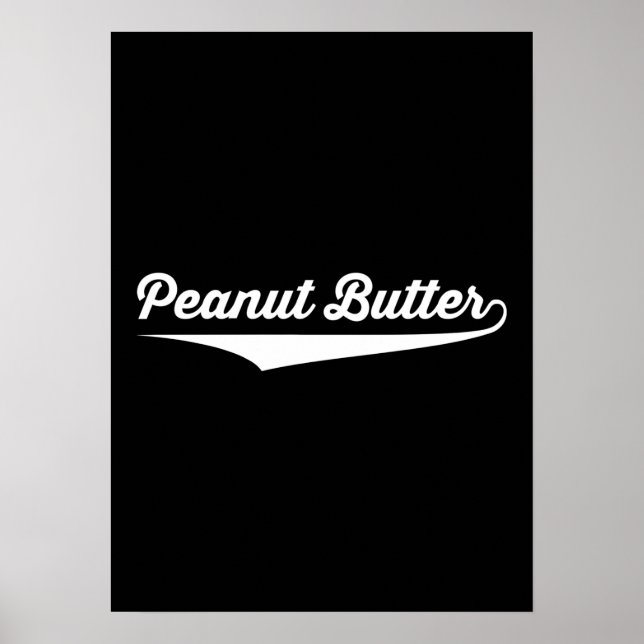 Erdnussbutter - Funny Poster (Vorne)