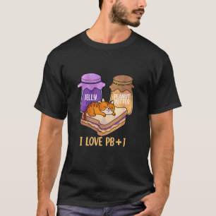 Erdnussbutter-Gelee-Katze T-Shirt