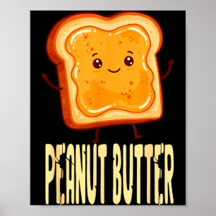 Erdnussbutter & Gelee passende Paar Freunde Poster