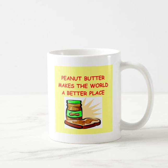Erdnussbutter Kaffeetasse (Rechts)
