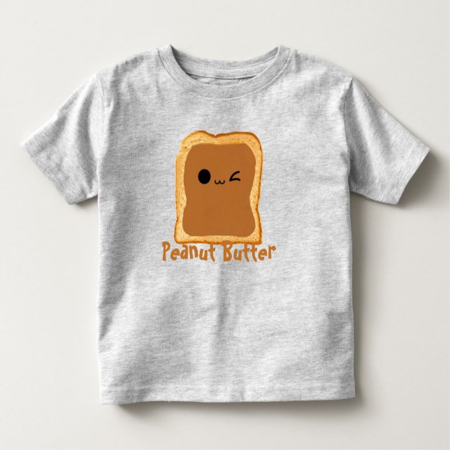 Erdnussbutter Kleinkind T-shirt (Vorderseite)