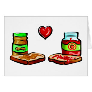 Erdnussbutter-Liebe-Gelee