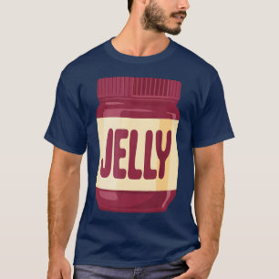 Erdnussbutter mit Gelee - einzigartig T-Shirt