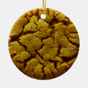 Erdnussbutter-Plätzchen Keramik Ornament