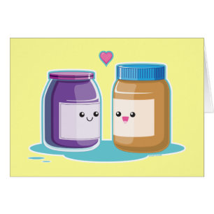 Erdnussbutter und Gelee