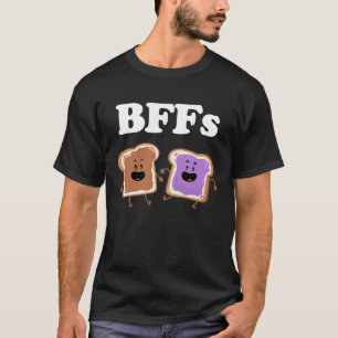 Erdnussbutter und Gelee-Beste Freundinnen T-Shirt