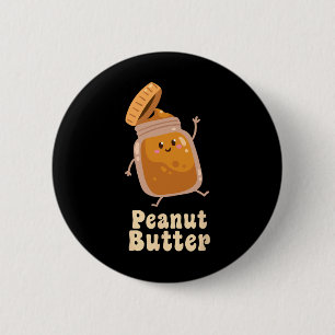 Erdnussbutter und Gelee, die ein paar Halloween-Fi Button