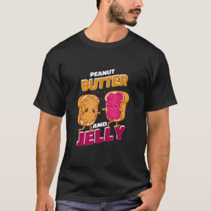 Erdnussbutter und Gelee essbare Pflanze T-Shirt