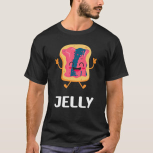 Erdnussbutter und Gelee Halloween-Paar T-Shirt