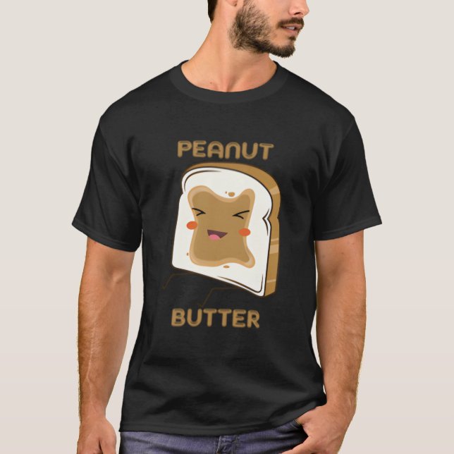 Erdnussbutter und Gelee T-Shirt (Vorderseite)