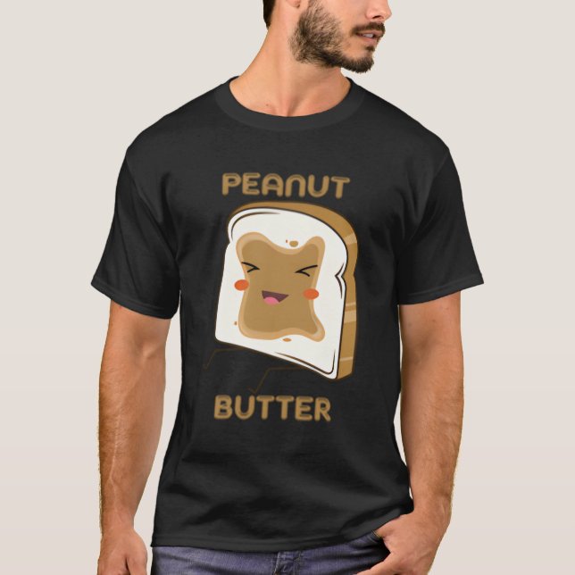 Erdnussbutter und Gelee T-Shirt (Vorderseite)