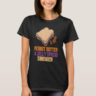 Erdnussbutter und Jelly Sandwich T-Shirt