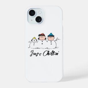 Erdnüsse   3 Person Snowman iPhone 15 Hülle