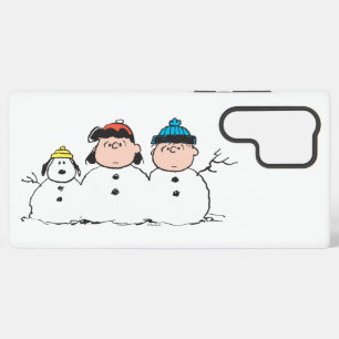 Erdnüsse 3 Person Snowman Samsung Galaxy Hülle