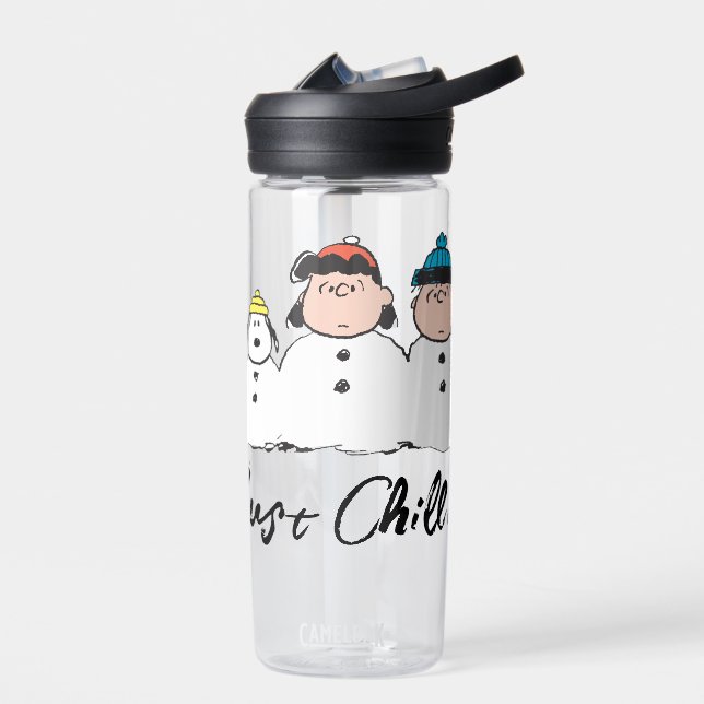 Erdnüsse | 3 Person Snowman Trinkflasche (Links)