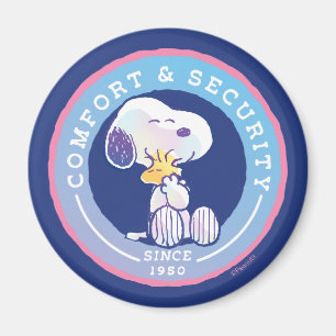 Erdnüsse Abzeichen für Komfort und Sicherheit Bl Magnet