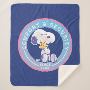 Erdnüsse   Abzeichen für Komfort und Sicherheit Bl Sherpadecke