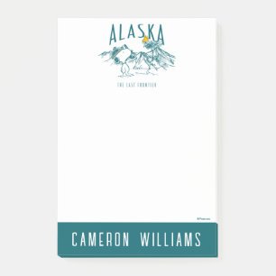 Erdnüsse   Alaska die letzte Grenze Post-it Klebezettel