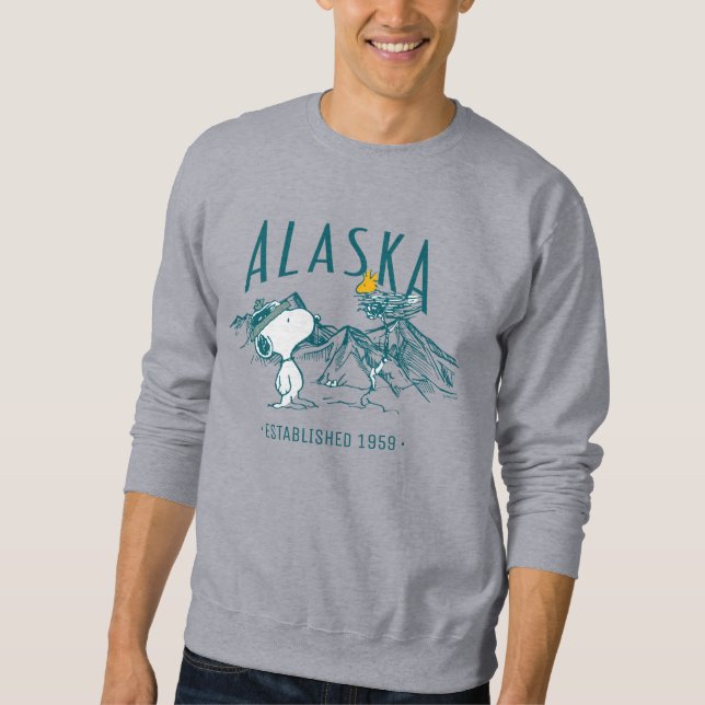 Erdnüsse | Alaska die letzte Grenze Sweatshirt (Vorderseite)