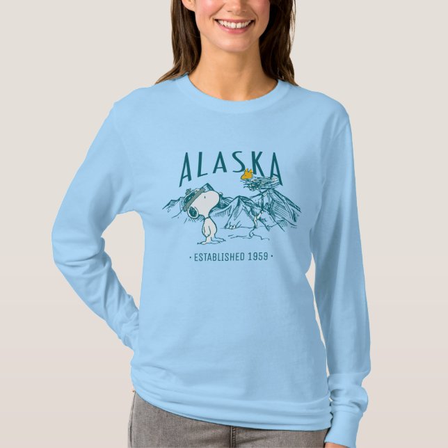 Erdnüsse | Alaska die letzte Grenze T-Shirt (Vorderseite)