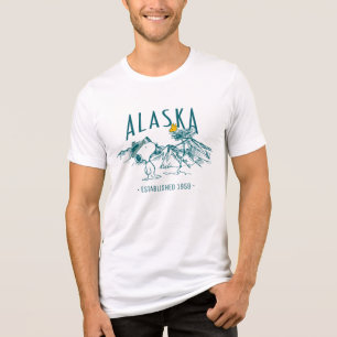 Erdnüsse Alaska die letzte Grenze Tri-Blend Shirt