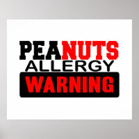 Erdnüsse Allergiewarnsystem