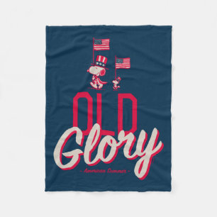 Erdnüsse   American Summer Old Glory Fleecedecke