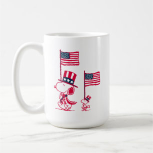 Erdnüsse   American Summer Old Glory Kaffeetasse