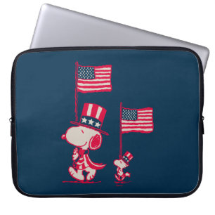 Erdnüsse American Summer Old Glory Laptopschutzhülle