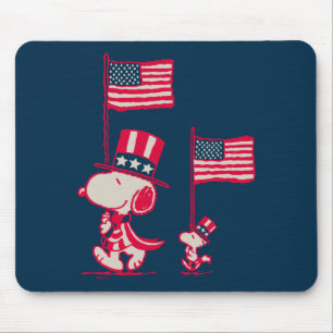 Erdnüsse   American Summer Old Glory Mousepad