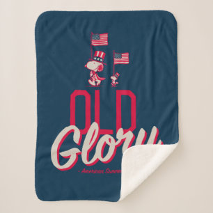 Erdnüsse   American Summer Old Glory Sherpadecke