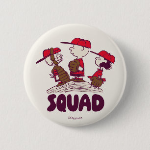 Erdnüsse   Baseball Squad Button