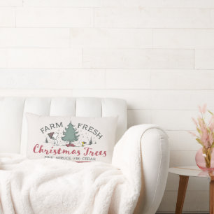 Erdnüsse   Bauernhof Frische Weihnachtsbaumen Lendenkissen