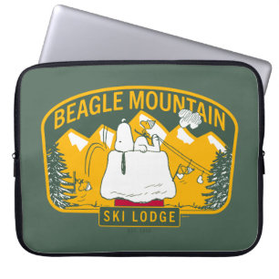 Erdnüsse Beagle Skilodge Laptopschutzhülle