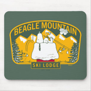 Erdnüsse   Beagle Skilodge Mousepad