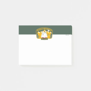 Erdnüsse   Beagle Skilodge Post-it Klebezettel