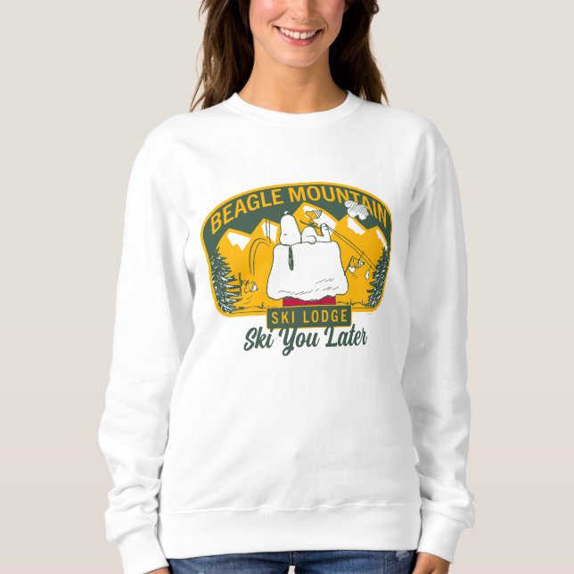 Erdnüsse | Beagle Skilodge Sweatshirt (Vorderseite)