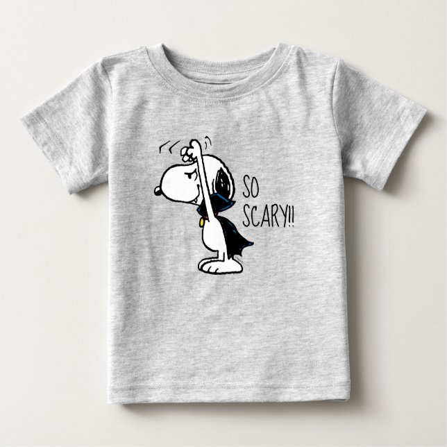 Erdnüsse | Beängstigend Vampire Snoopy Baby T-shirt (Vorderseite)